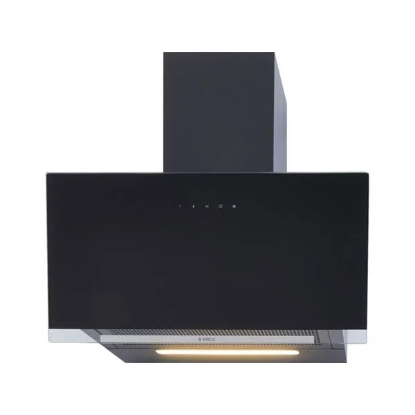 ELICA APLOMB BL/60 Siyah Cam Davlumbaz