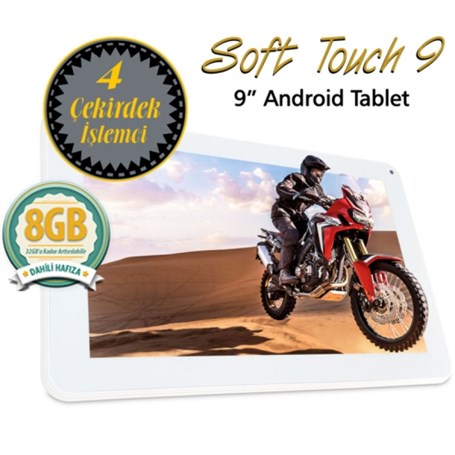 QUADRO SoftTouch 9 A33 1.33ghz 1G 8GB Wi-Fi &
