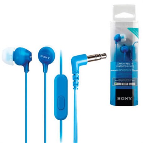 SONY EX15AP MİKROFONLU SİLİKONLU KULAKİÇ KLKLK MAV