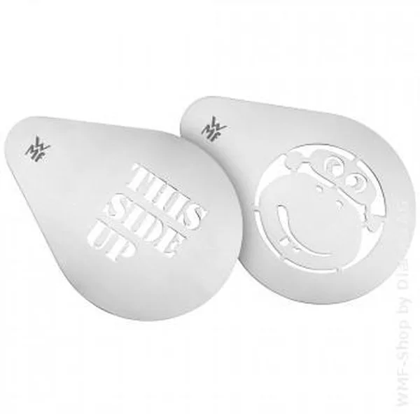 WMF 06.8637.6040 Cacao Stencil-Set Monkeyside 2 Pieces