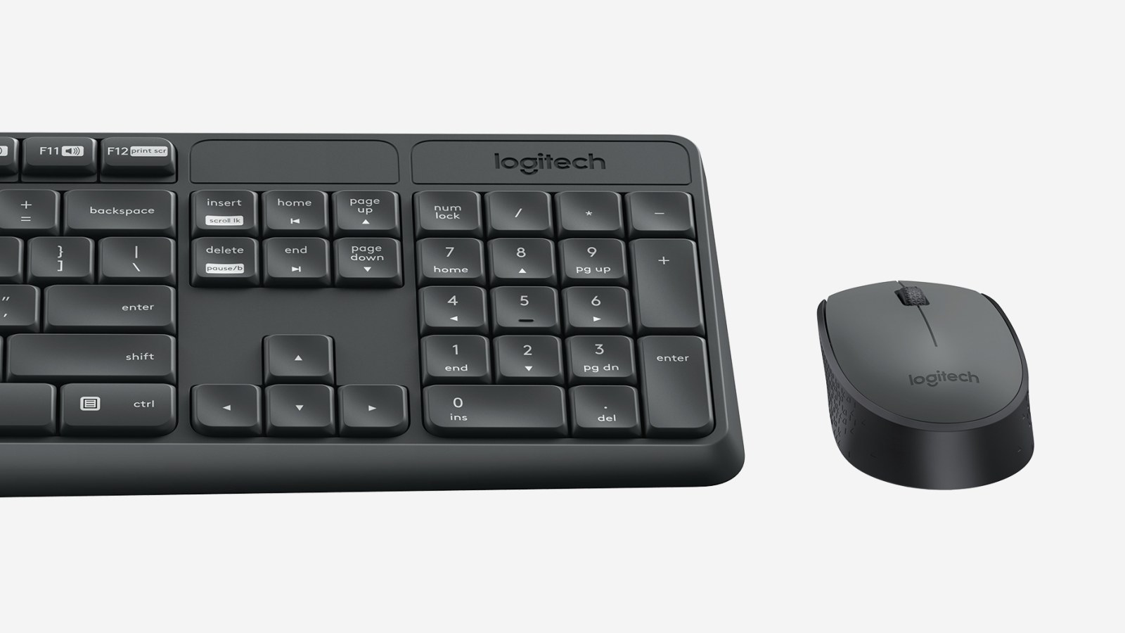 Logitech 920-007925 MK235 Беспроводной комплект клавиатуры и мыши, турецкая Q